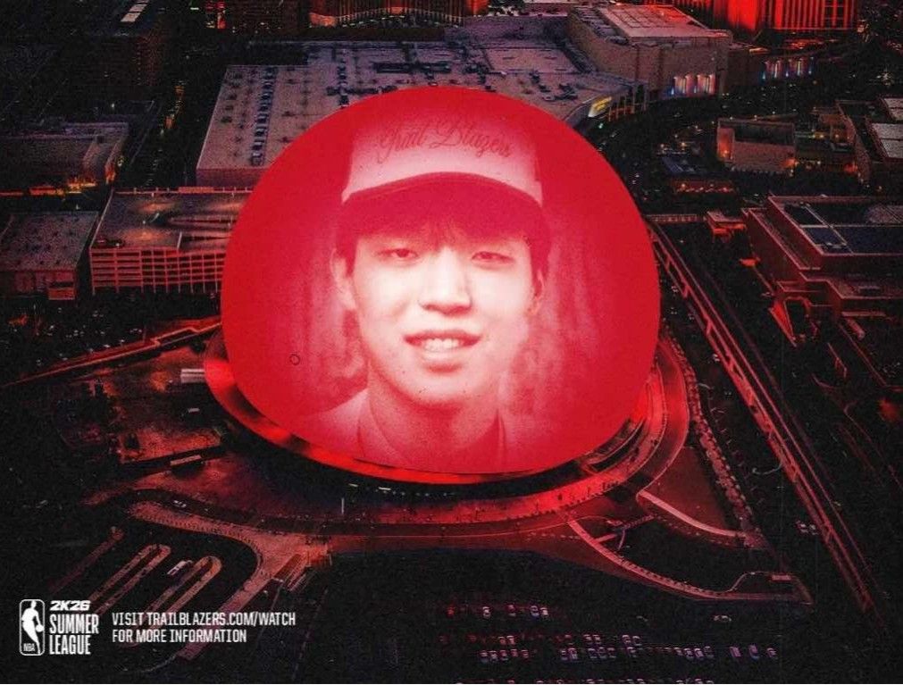 开拓者vs灰熊夏联首发：杨瀚森背靠背继续出战