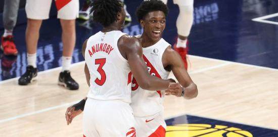 双核缺阵阿奴诺比轰恐怖数据 6战5胜猛龙重回正轨